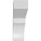 Ekena Millwork 5-in. W x 16-in. D x 16-in. H Monterey Architectural Grade PVC Knee Brace BRCP05X16X16MON - alternate 5